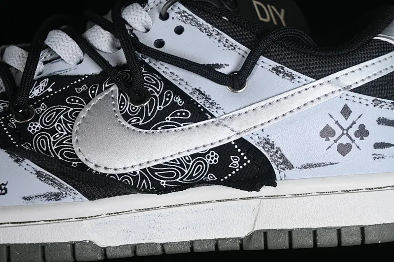 All Categories Nk SB Dunk Series Nk SB Dunk Low Low-top sneakers Nk Dunk Low Sanci Lab Dark Poker Old Dirty Shoes Premium Gray Cashew Pattern SB Strap Low-top Casual Shoes DM0108-001
